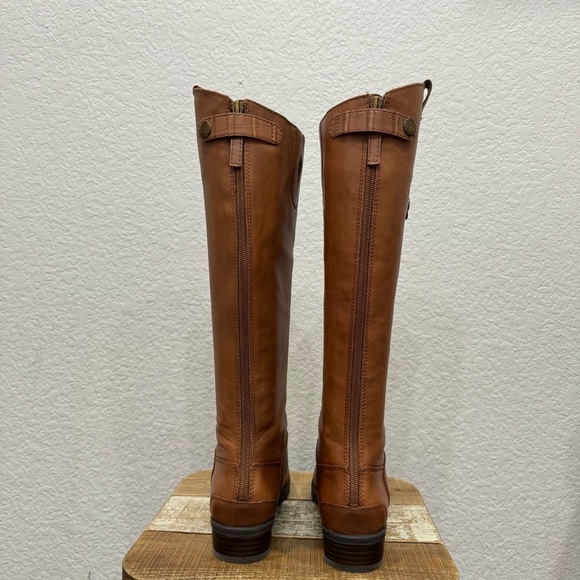 Sam Edelman Penny Brown Leather Riding Boots Size 6 - Picture 5 of 8